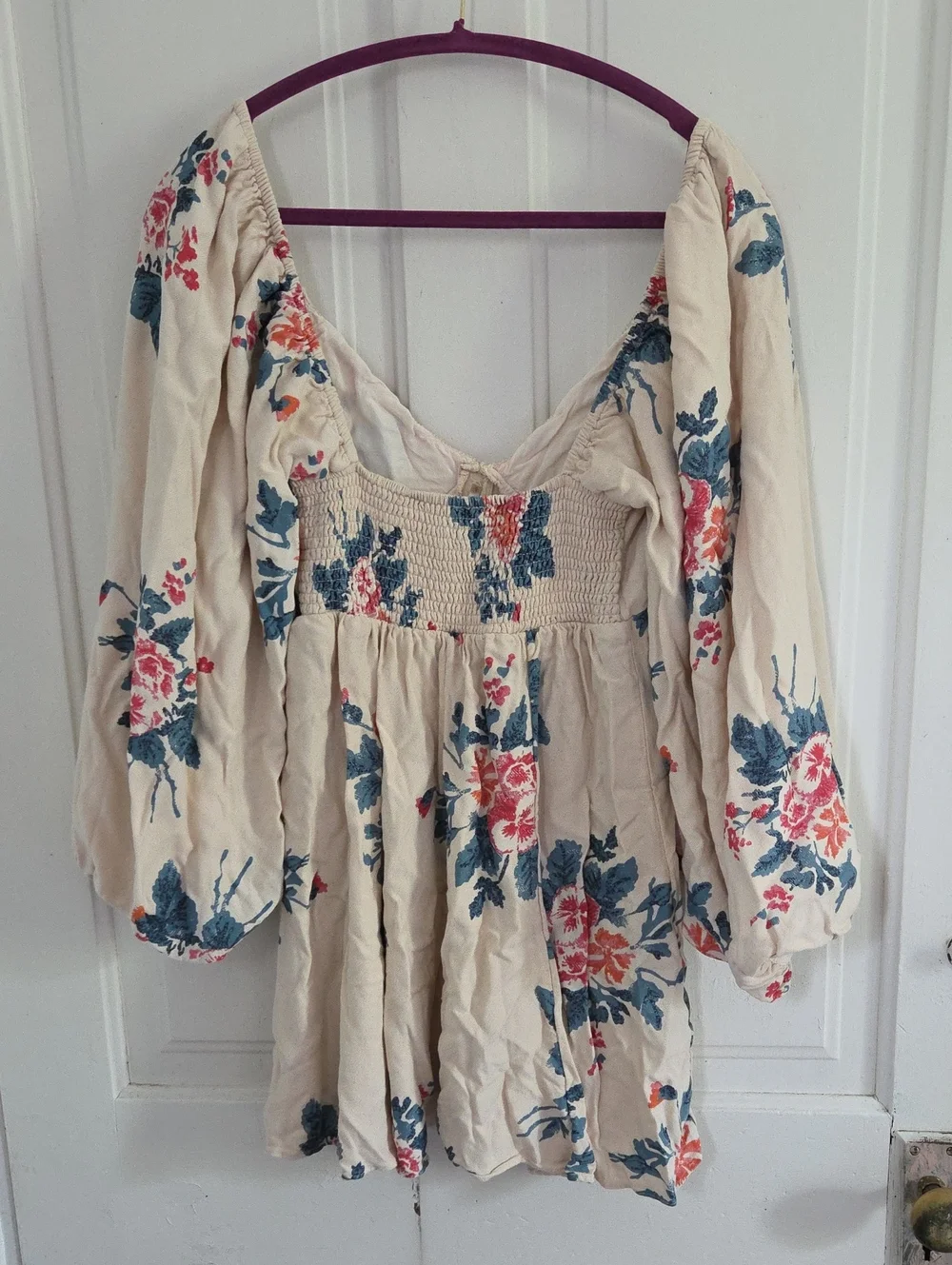 Free People Francesca Floral Mini Dress
